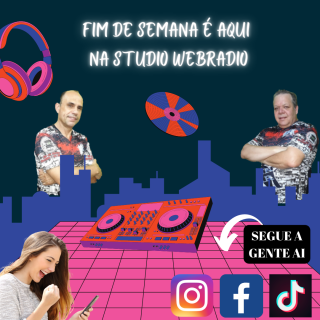 Fim de semana tem programação ao vivo aqui...